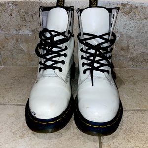 White doc martens